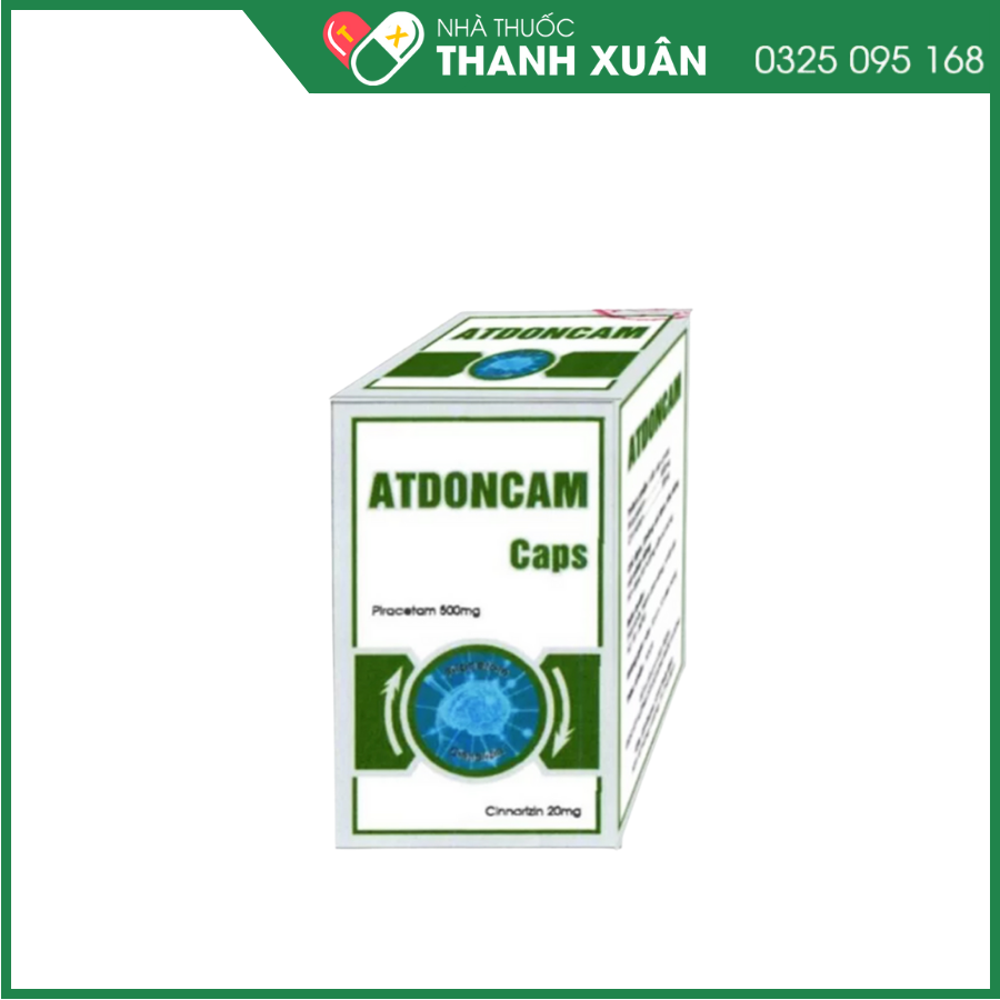 Atdoncam điều trị bệnh lý não bộ
